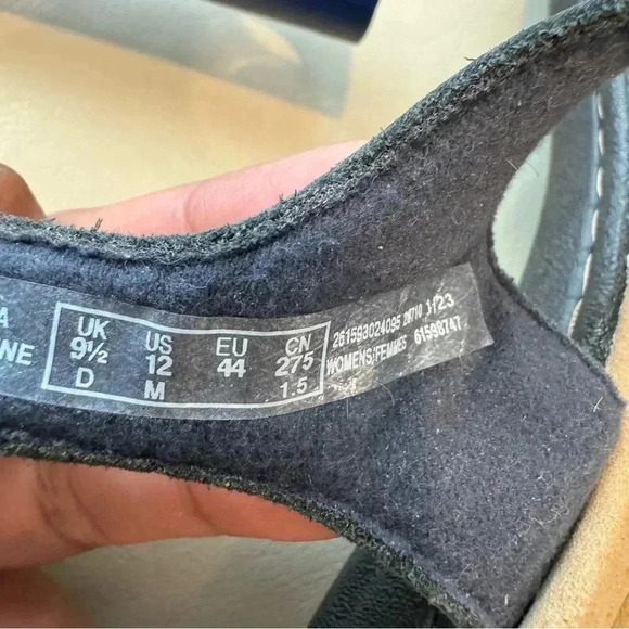 Clarks Laurieann Kay Sandals Leather Ultimate Comfort 12M - Picture 2 of 7